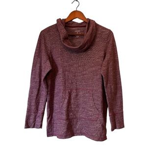 [Sonoma] Cowl Neck Pullover Sweatshirt